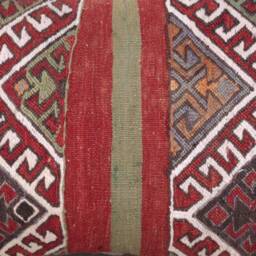 "Kilim Pillow Cover, Vintage Pillow, 14.37"" X 23.82" - thumbnail 3