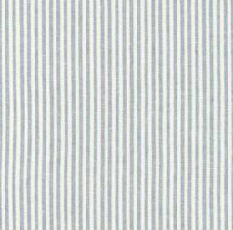 Linen Fitted Crib Sheet - Blue Stripe, Mini & Changing Pad Cover - thumbnail 1
