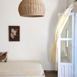Handmade Rattan Pendant Light, Woven Wicker Basket Lamp - thumbnail 2