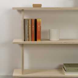 Ototo.22 Minimalist Plywood Bookcase, Modern Bookshalf, Scandinavian Bookshelf, Bookstand, Bookrack - thumbnail 4