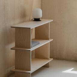Ototo.22 Minimalist Plywood Bookcase, Modern Bookshalf, Scandinavian Bookshelf, Bookstand, Bookrack - thumbnail 2