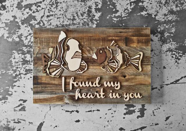 "Custom Interior Centerpiece Wall Hanging - Personalized Anniversary & Wedding Gifts Large Format 24"" X 36" - image 1