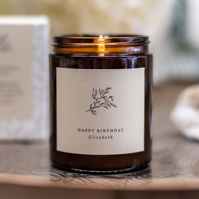 Personalised Birthday Candle - Thoughtful, Unique, Gift For Her - image 1