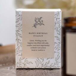 Personalised Birthday Candle - Thoughtful, Unique, Gift For Her - thumbnail 3