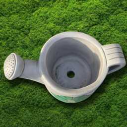 Handmade Concrete Watering Can Planter Outdoor Stone Flower Pot Ornament Garden Cute Decor Handcrafted Cement Decoration - thumbnail 4