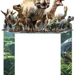 Dinosaurs Light Switch Surround Sticker Nursery T-Rex Dinos Volcano Childrens Decal Wall Art Vinyl Kids Boys Girl Bedroom Room Decor - thumbnail 2
