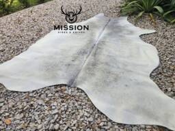 Cowhide Rug Gray Hide Gorgeus Unique Xl Cow Hide Peau De Vache - thumbnail 1