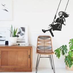 "Wall Decal Banksy " - thumbnail 2