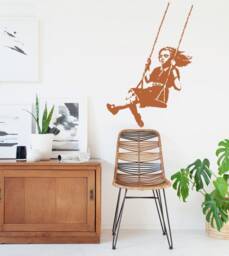 "Wall Decal Banksy " - thumbnail 1