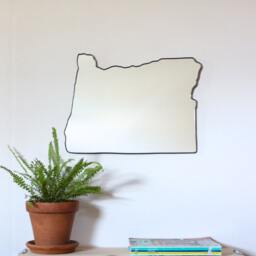 Oregon Mirror/Wall State Outline Silhouette Portland Eugene - thumbnail 4