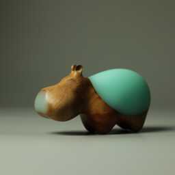 Duo Hippopotamus Sculpture - 22