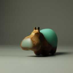 Duo Hippopotamus Sculpture - 22 - thumbnail 2