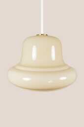 Magdalena Vintage Pendant Light Mcm Hanging Handcrafted Glass Lamp Retro Ceiling Fixture Yugoslavia Gold Brass