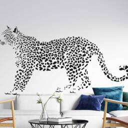 Leopards Wall Decals - Adorable Nursery Stickers For Jungle Themed Decor, Peel & Stick Safari Art - thumbnail 2