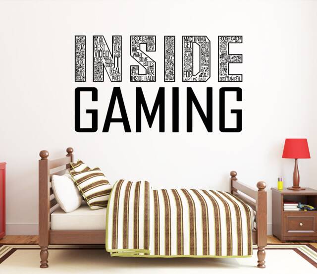 Gamer Wall Decal Video Game Controller, Gaming Room Decor Vg006 - image 1