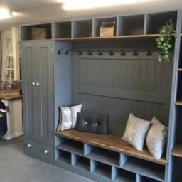 Boot Mud Room Flexible Utility Storage, Hall Cupboard, Bench - thumbnail 2