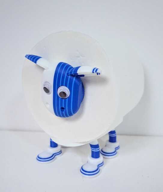 Blackburn Sheep Toilet Roll Holder - Funny Football Gift For Him Or Her, Quirky Bathroom Decor Novelty Rovers Soccer Fan Present - image 1