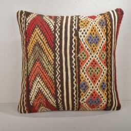 Kilim Pillow, 18x18'', 45x45 cm, Antique Cushion, Floor Pillows, Sofa Cushion, Sofa Pillow, Antique Pillow, Throw Pillow, Pillow