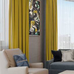 Winter Curtains, Thermal Curtain, Double Layer Velvet Curtains, Curtains For Cold Homes, Energy Saving Drapes - thumbnail 3