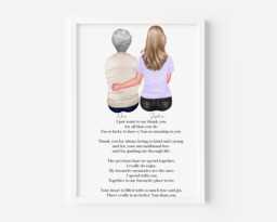 Personalised Gift For Nanny, Nanny Gifts, Grandma Nana Gifts Nan, Print, Nan Gift, Christmas - thumbnail 1