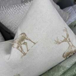 Rustic Stag Cushion Cover 12x20 - thumbnail 2