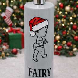 Christmas Soap Dispenser, Mrs Hinch Inspired, White Kitchen Bottle 500Ml - thumbnail 2