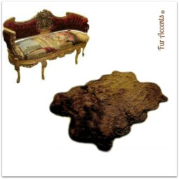 Plush Faux Sheepskin Rug - Shaggy Icelandic Style, Handmade in Usa - thumbnail 3