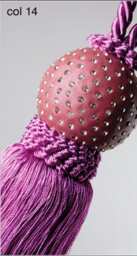 Crystal Curtain Tieback Tassel - Rhinestone Drapery Tie Back Luxury Holdback Decorative 4 Colors Available - thumbnail 3