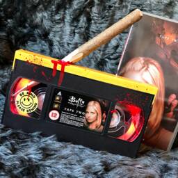 Retro Vhs Lamp Buffy The Vampire Slayer Stake Night Light - thumbnail 1