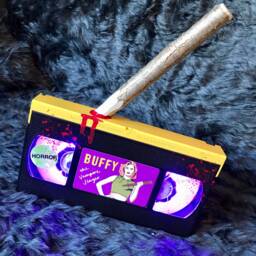 Retro Vhs Lamp Buffy The Vampire Slayer Stake Night Light - thumbnail 3