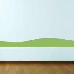 Green Hill Wall Decal - Backdrop Sticker - thumbnail 2