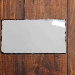 Personalised Natural Rectangle Shape Rock Slate Any Custom Photo Gift With Free Stands 21x11cm - thumbnail 3