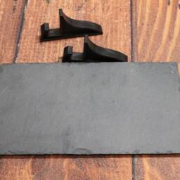 Personalised Natural Rectangle Shape Rock Slate Any Custom Photo Gift With Free Stands 21x11cm - thumbnail 2