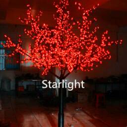 Outdoor 8.5Ft 1, 920Pcs Leds Cherry Blossom Christmas Tree Gift Home Wedding Holiday Decor Red/Blue/Green/White/Yellow/Pink/Purple Option - thumbnail 4