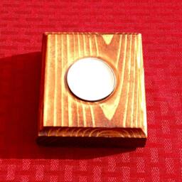 Troll Cross - Trollkors Salvaged Wood Tealight Viking Norse Votive Candle Holder Vikings Single Handmade - thumbnail 4