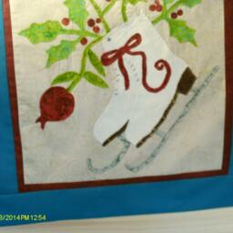 Skating Through January Wall Hanging - thumbnail 4