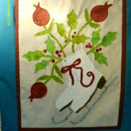 Skating Through January Wall Hanging - thumbnail 2