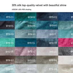 Bys30, Champagne A Pair Of Silk Velvet Curtains, Living Room Curtains For Girl, Velvet Drapery Panels, Bedroom Custom Made - thumbnail 2