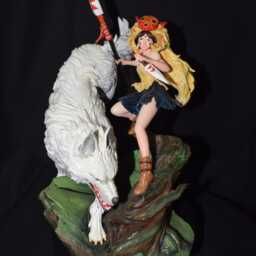 Princess Mononoke - 3D Print Figure - thumbnail 4