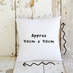 Personalised Christening Gift - Baptism Cushion Baby Naming Day Name Pillow - thumbnail 3