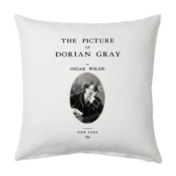 The Picture Of Dorian Gray Pillow Cover, Book Pillow Cover. Throw Pillow, Cushion Oscar Wilde - thumbnail 1