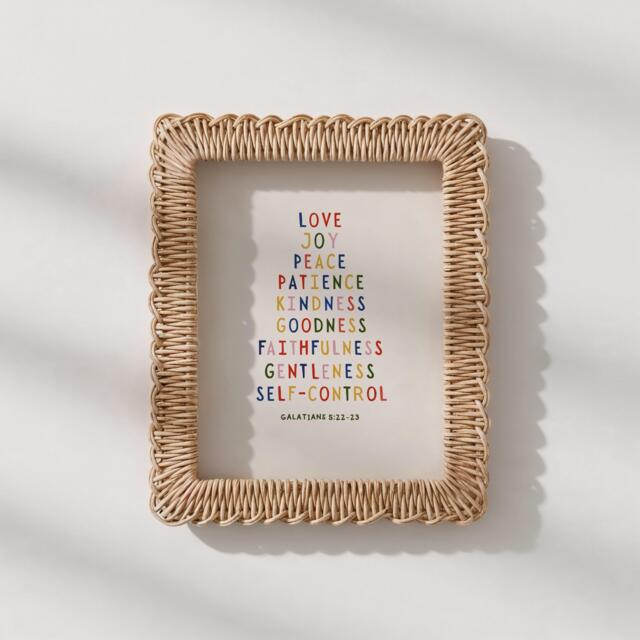 Fruit Of The Spirit Wall Art, Christian Home Decor - 211 - image 1