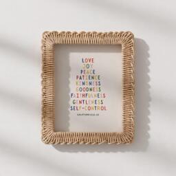 Fruit Of The Spirit Wall Art, Christian Home Decor - 211 - thumbnail 1