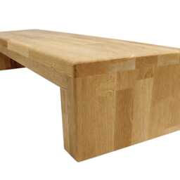 Wooden Bench 90x25x20, Oak Bench, Footrest, Step, Seat Stair Flower Table, Stand, Shelf, Stand - thumbnail 4