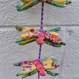 Indian Handmade Butterfly Mobile - thumbnail 3