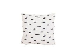Mountain & Rabbits Cotton Cushion Cover/Pillow Case Pillowcase Cover/ Hygge - thumbnail 1