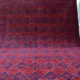 Afghan Rug, Large Area Rug, Custom Size, Top Quality Oriental Tribal Handmade Turkmen Bukhara Living Room Rug , Area - thumbnail 2
