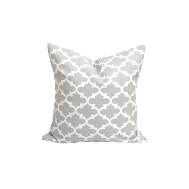 Gray Pillow Cover Sale, Grey Covers For 20x20 Pillow, 16x16 Pillows, 18x18 Pillows - image 1