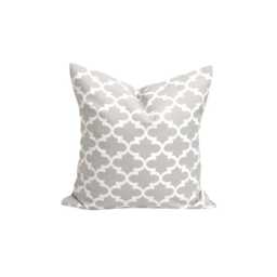 Gray Pillow Cover Sale, Grey Covers For 20x20 Pillow, 16x16 Pillows, 18x18 Pillows - thumbnail 1