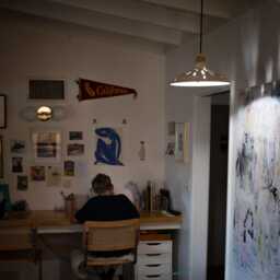 Barn Shade, Pendent Lamp, Ryan Bryant, Lighting, Modern, Mid Century, Century With 12' Cord - thumbnail 2